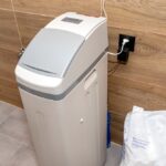 Homemade,Water,Softener,Standing,In,The,Boiler,Room,With,The