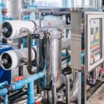 Water,Purity,Filtering,System,In,Drinking,Water,Plant,,Food,And